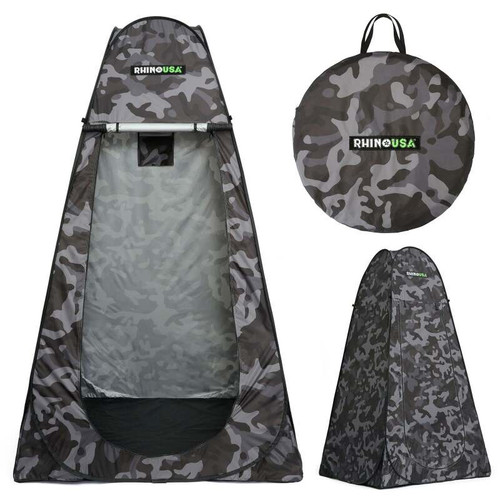 Rhino USA CA-PT2X6-CAMO Rhino USA Popup Privacy Tent - Camo