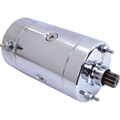 Protorque Parts INC. #PH125-HD10-C - Starter - Chrome - '75-'88 Harley-Davidson®