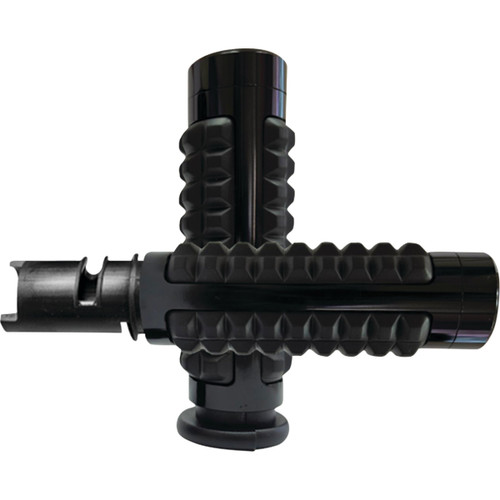 Avon Grips #MF-GEN2-ANO-F24 - Gen 2 Memory Foam Grips - VVT - Black Anodized