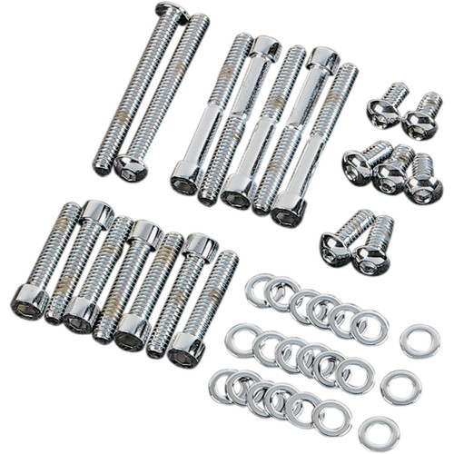 Gardner-westcott #P-10-18-08 - Primary Cover Bolt Kit - '99-'06 Harley-Davidson