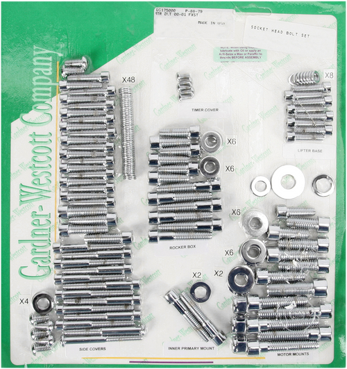 Motor Bolt Set - 00-06 Softail