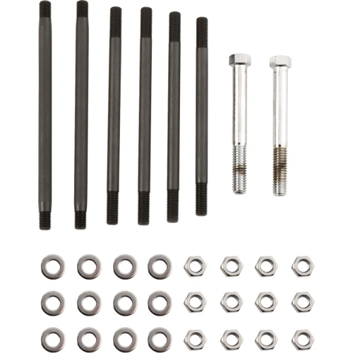 Colony #8140-34 - Hardware Kit - Motor Case Studs - Chrome - '70-'78 Harley-Davidson