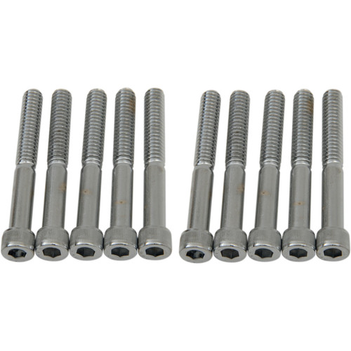 Drag Specialties - Bolts - Socket-Head - Knurled - 1/4-20 x 2"