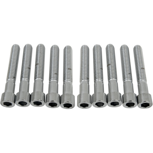 Drag Specialties - Bolts - Socket-Head - Smooth - 5/16-18 x 2" - 10 Pack