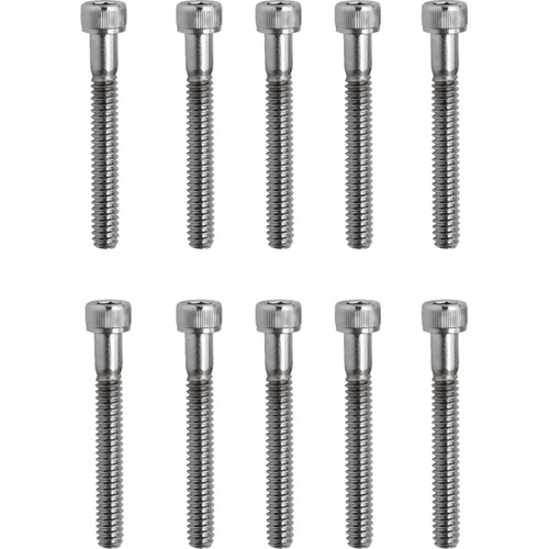 Drag Specialties - Bolts - Socket-Head - Replacement - Knurled/Coarse Thread - #10-24 x 1-1/2" - 10 Pack