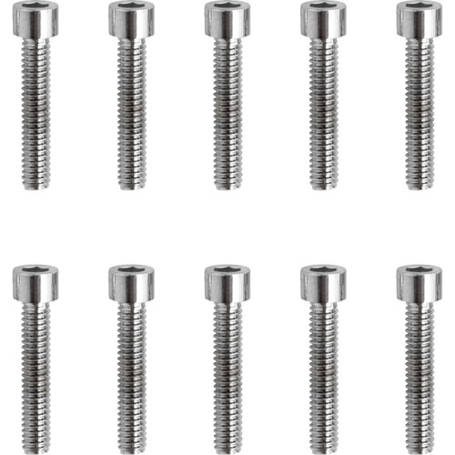 Drag Specialties - Bolts - Socket-Head - Replacement - Smooth/Coarse Thread - #8-32 x 7/8" - 10 Pack
