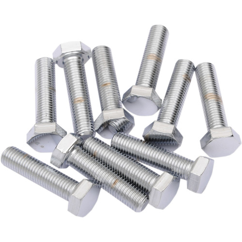 Drag Specialties - Bolts - Hex Head/Replacement - Fine Thread - 5/16"-24 x 1-1/2" - 10 Pack