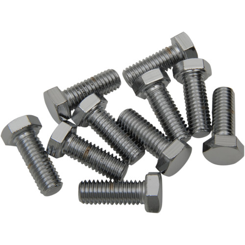 Drag Specialties - Bolts - Hex-Head - Chrome - 3/8"-16 x 1"
