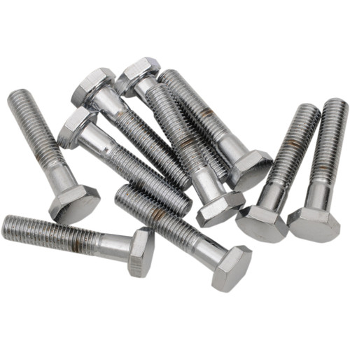 Drag Specialties - Bolts - Hex Head/Replacement - Fine Thread - 1/4"-28 x 1" - 10 Pack