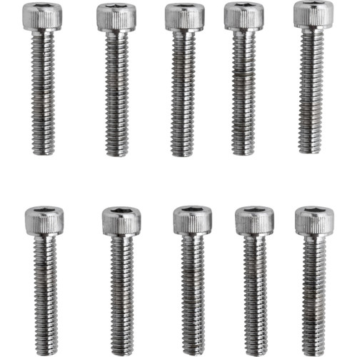 Drag Specialties - Bolts - Socket-Head - Replacement - Knurled/Coarse Thread - #8-32 x 7/8" - 10 Pack