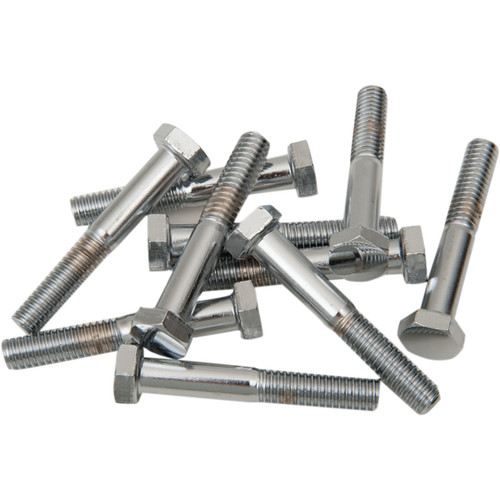 Drag Specialties - Bolts - Hex-Head - Chrome - 5/16"-18 x 1-3/4"