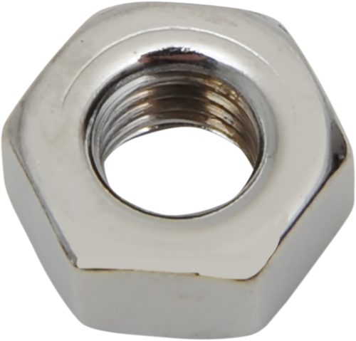 1/4"-28 Chrome Hex Nut