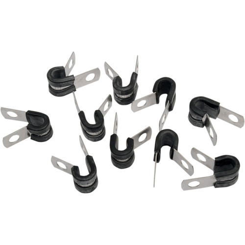 Gardner-westcott #05-67004 - Adel Clamps - Stainless Steel - 1/4" ID - 10 Pack