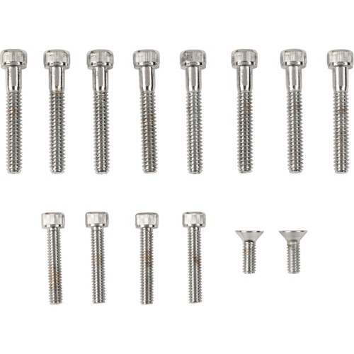 Drag Specialties - Bolt Set - Handlebar Lever/Master Cylinder Cover - '73-'81 Harley-Davidson