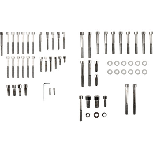 Drag Specialties - Motor Bolt Set - Smooth/Socket-Head - XL