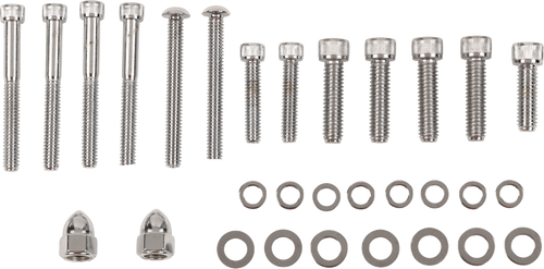Knurled Transmission End Bolt Set - Softail Knurled Transmission End Bolt Set - Softail