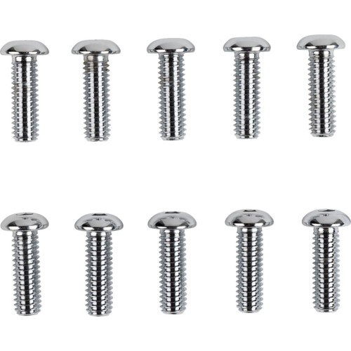 Drag Specialties - Bolts - Button Head/Replacement - 5/16"-18 x 1" - 10 Pack