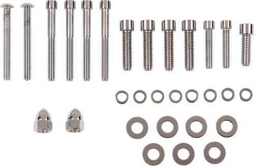 Smooth Transmission End Bolt Set - Softail Smooth Transmission End Bolt Set - Softail