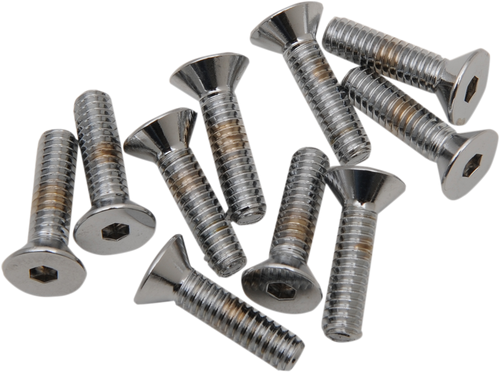 1/4X20X1" Chrome Flat Head