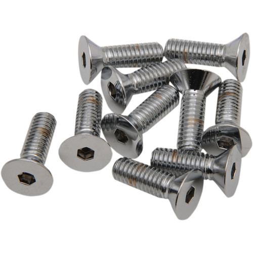 Drag Specialties - Bolts - Flat-Head - Chrome - 5/16"-18 x 1-1/4"