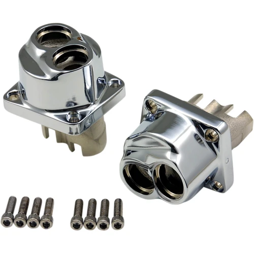 Drag Specialties - Lifter Blocks - Chrome - Evolution/Big Twin