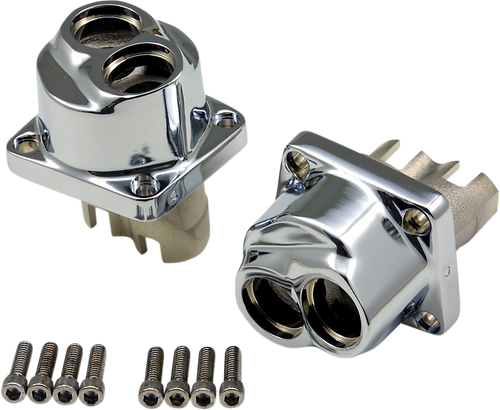 Lifter Blocks - Chrome - Evolution/Big Twin