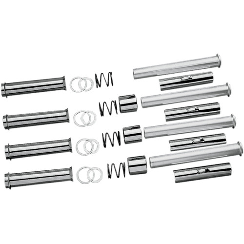 Drag Specialties - Pushrod Tube Kit - Chrome - Big Twin