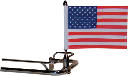 Flag Mount - 3/4" Bar - With 10" X 15" Flag