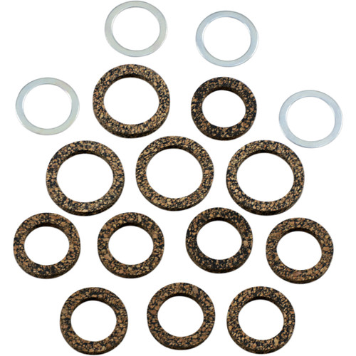 James Gasket #JGI-17955-48-FL - Pushrod Seal Set - '48-'79 Big Twin/'66-E'79 Shovelhead