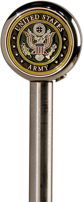 Army Crest Flag Topper - 9"