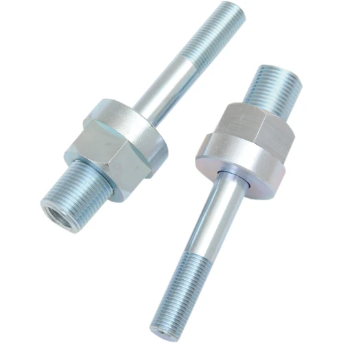Burly Brand #B28-257 - Adjustable Shock Lowering Kit - Rear - Lowers 0"-1.25" - Silver Zinc Finish