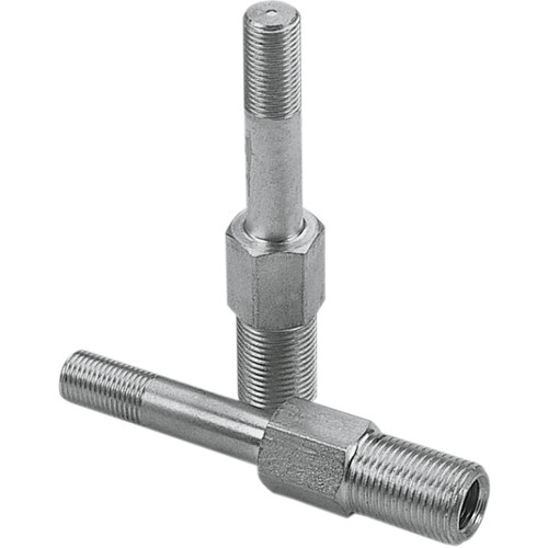 Burly Brand #B28-258 - Shock Lowering Kit - Rear - Lowers 1" - Raw Finish
