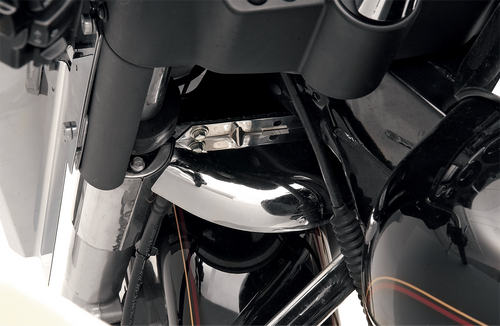 Drag Specialties Front Fork Air Baffle - Chrome