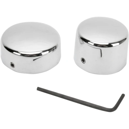 Drag Specialties - Axle Caps - Rear - Pair - '57-'81 Harley-Davidson