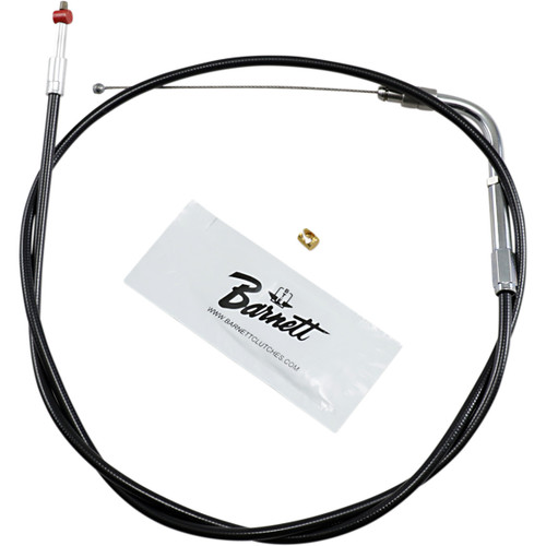 Barnett #101303001206 - Black Vinyl Throttle Cable - +6" Size - 37" Length