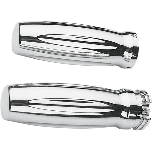 Pro-one Perf.mfg. #501310 - Chrome Billet Grips - Millennium