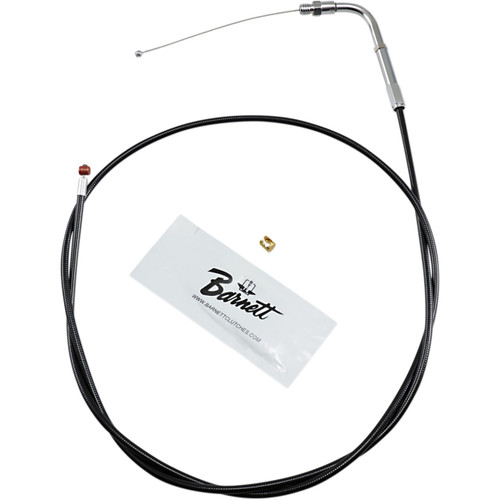 Barnett #101303000806 - Black Vinyl Throttle Cable - +6" Size - 48" Length