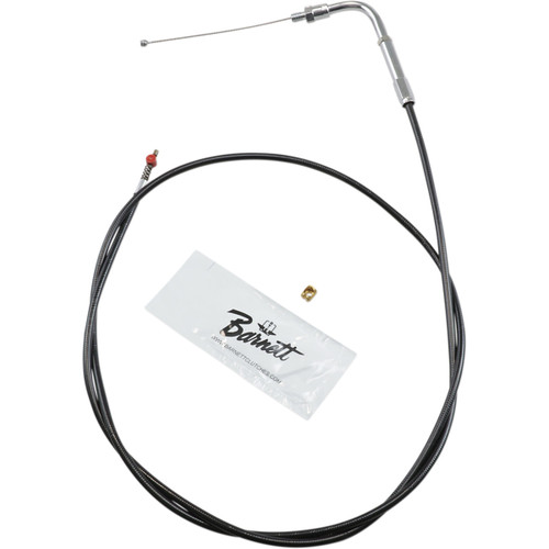 Barnett #101304000806 - Black Vinyl Idle Cable - +6" Size - 48" Length