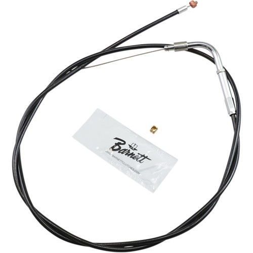 Barnett #101304001706 - Black Vinyl Idle Cable - +6" Size - 48-1/2" Length