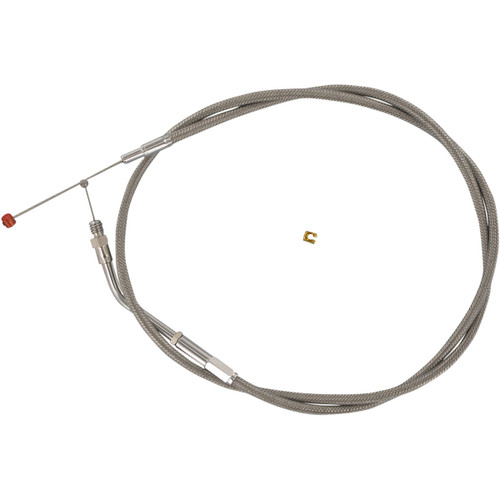 Barnett #102303002406 - Stainless Steel Throttle Cable - +6" - '81-'89