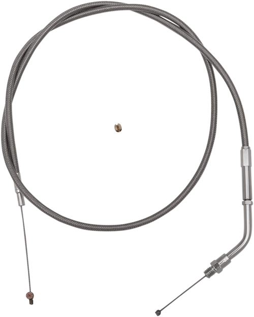 Throttle Cable - +6" - Stainless Steel