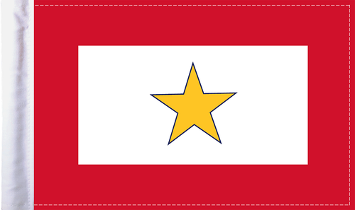 Gold Star Flag - 6" x 9"
