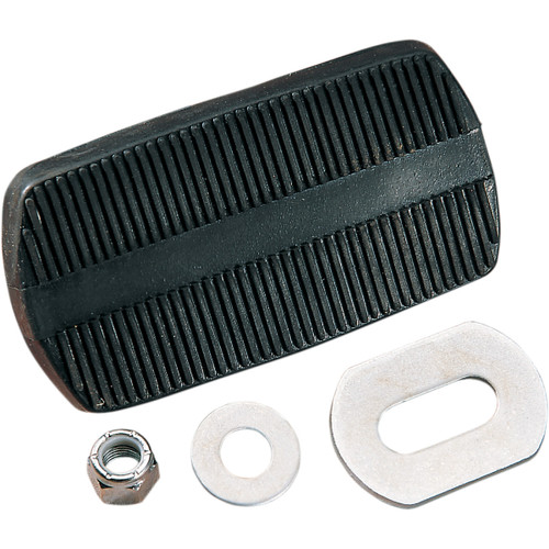 Drag Specialties - Brake Pedal Pad - Black - FL