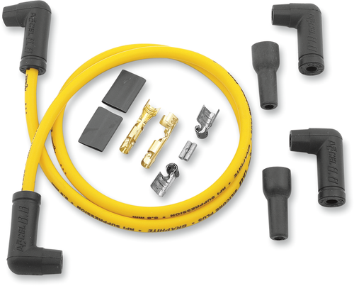 8.8 mm Universal Spark Plug Wires (2) - Yellow