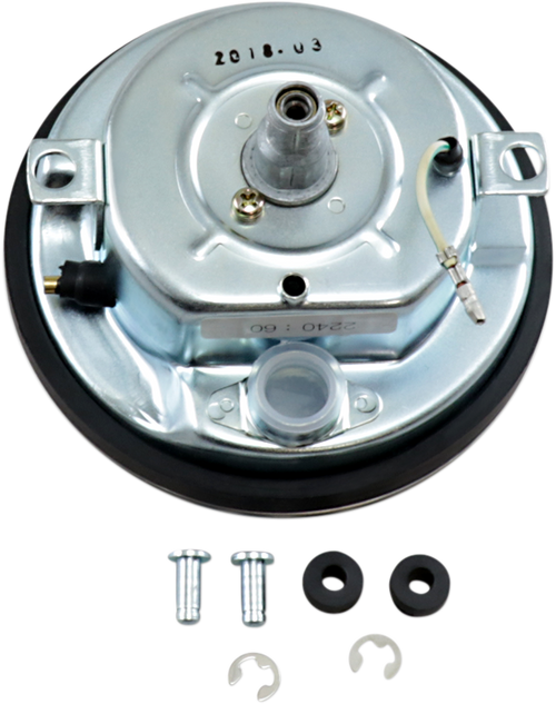 5" FL-Style 2240:60 Speedometer with Reed Switch - 68-84 Black Face