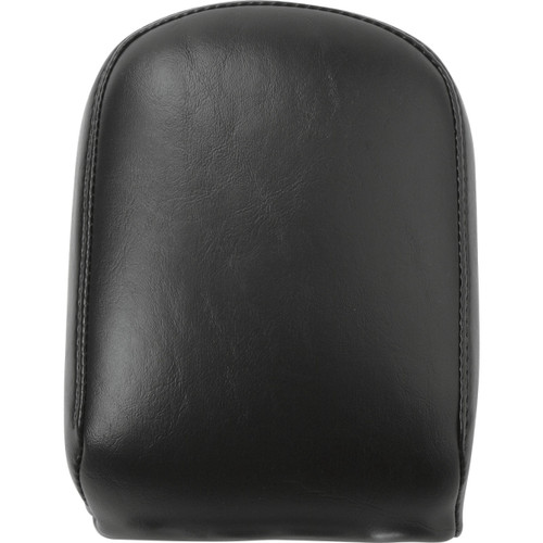 LE Pera #L-352 - Backrest Pad - Smooth - Black w/o Studs