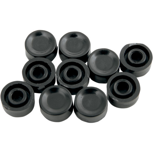 Drag Specialties - Handlebar Switch Button Caps - Horn/Start - Short - Black