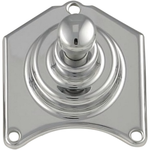Custom Cycle Engineering #SHS9904-1 - End Cover - Solenoid /Starter Button - Harley Davidson