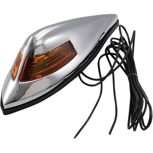 Drag Specialties - Nostalgia Front Fender Light - Amber