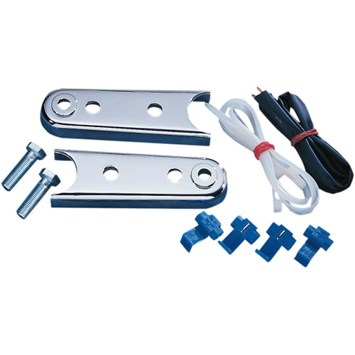 Drag Specialties - Turn Signal Relocation Kit - Rear - '84-'01 FXST